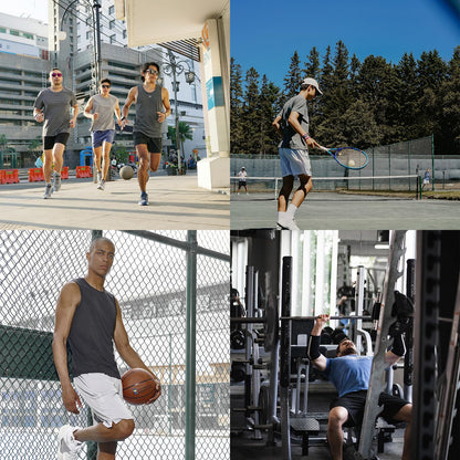 NORTHYARD Men's Athletic Gym Shorts 10"/7"/5" Running Basketball Tennis