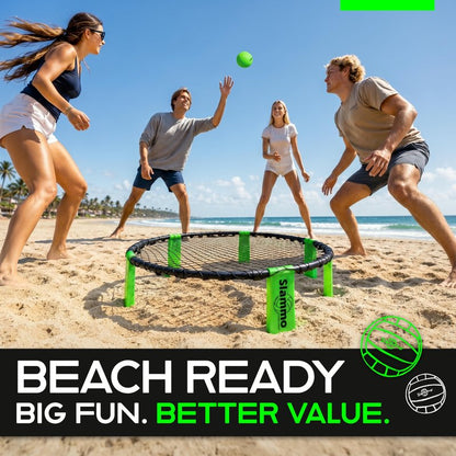 GoSports Slammo Game Set – Ultimate Lawn and Beach Game for Outdoor Fun