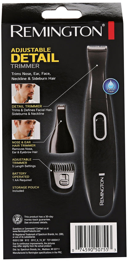 Remington PG165 Battery Operated Precision Grooming System, Silver