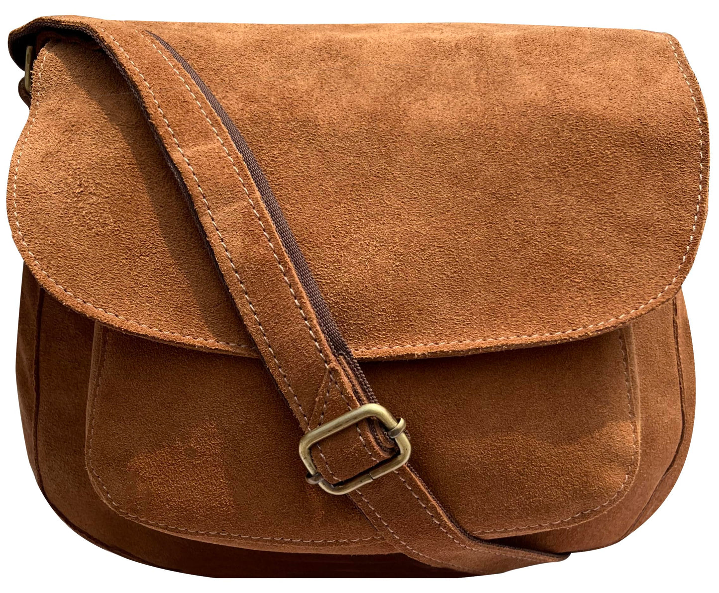 Leather Shoulder Bag for Women - Leather Vintage Crossbody Saddle Bag Purse - Boho Sling Bag Travel Satchel for Ladies