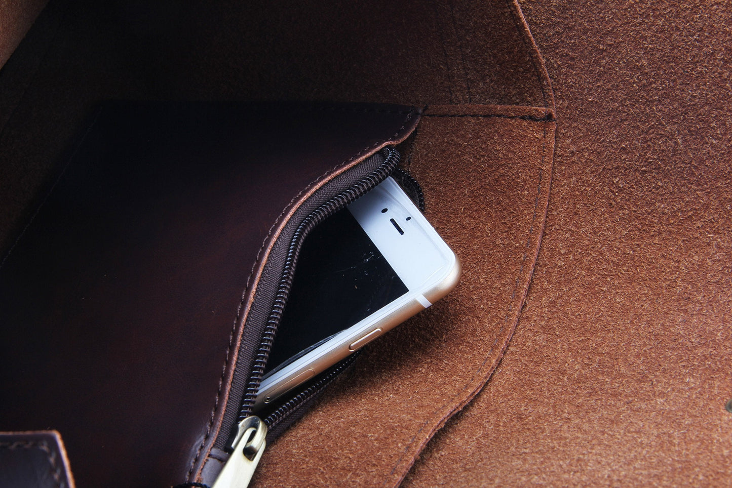 men woman pu leather multifunction office documents bags A4 paper file pouch envelope bag conference, Brown, 13.8"(L)x9.8"(H) x 0.2"(W)