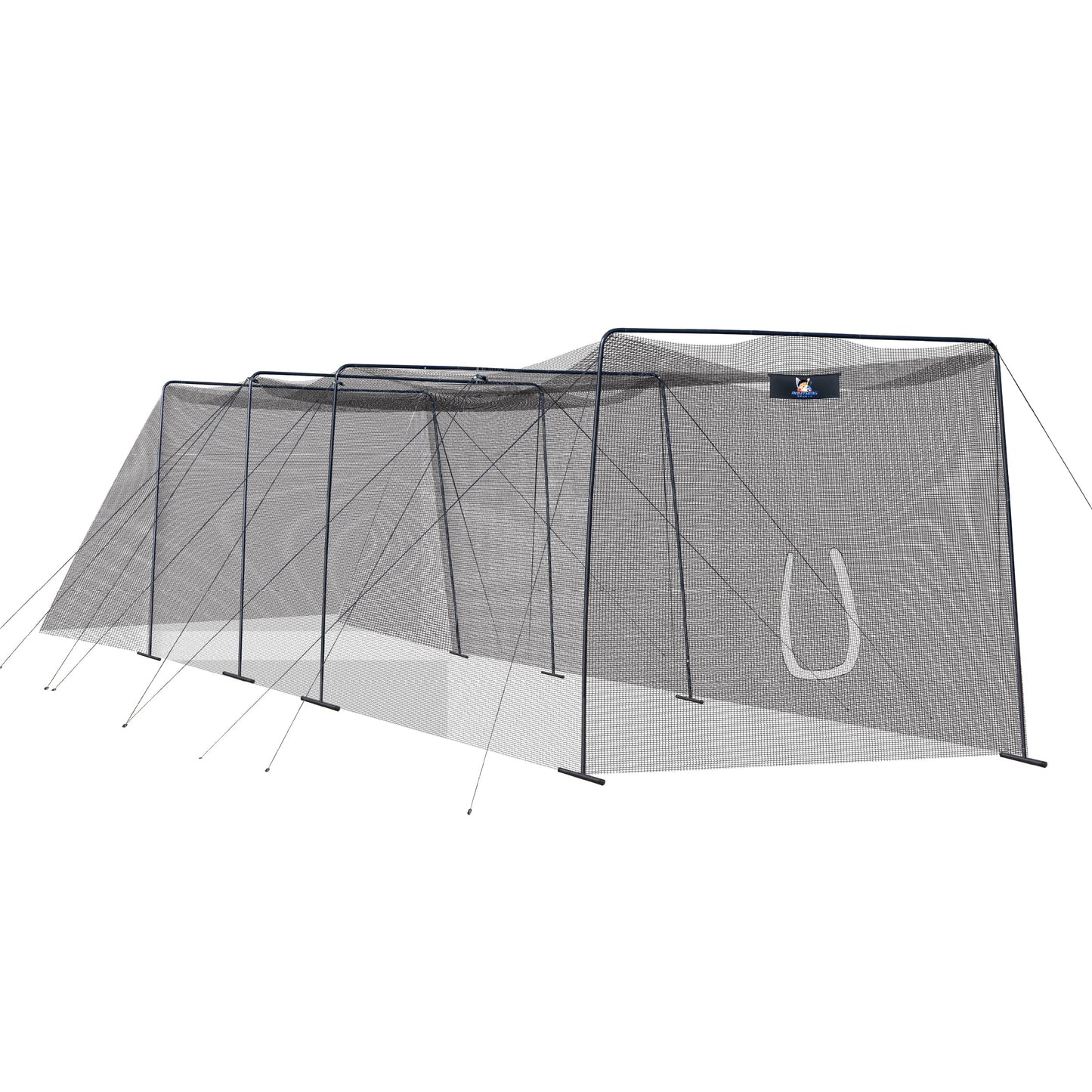 ANYTHING SPORTS Full Batting Cage. Perfect Baseball Batting Cage, Softball Batting Cage, Complete Package with Frame and Netting (40 Feet)