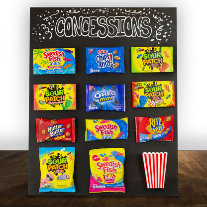 SOUR PATCH KIDS and SWEDISH FISH Soft & Chewy Candy Variety Pack, Bulk Candy, 15 Boxes