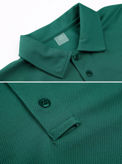 MAGCOMSEN Short Sleeve Polo Shirts for Men T Shirts for Men Golf Polos for Men Fall Shirts Mens Fishing Shirts Work Shirts Casual Quick Dry Golf Polo Shirts for Men