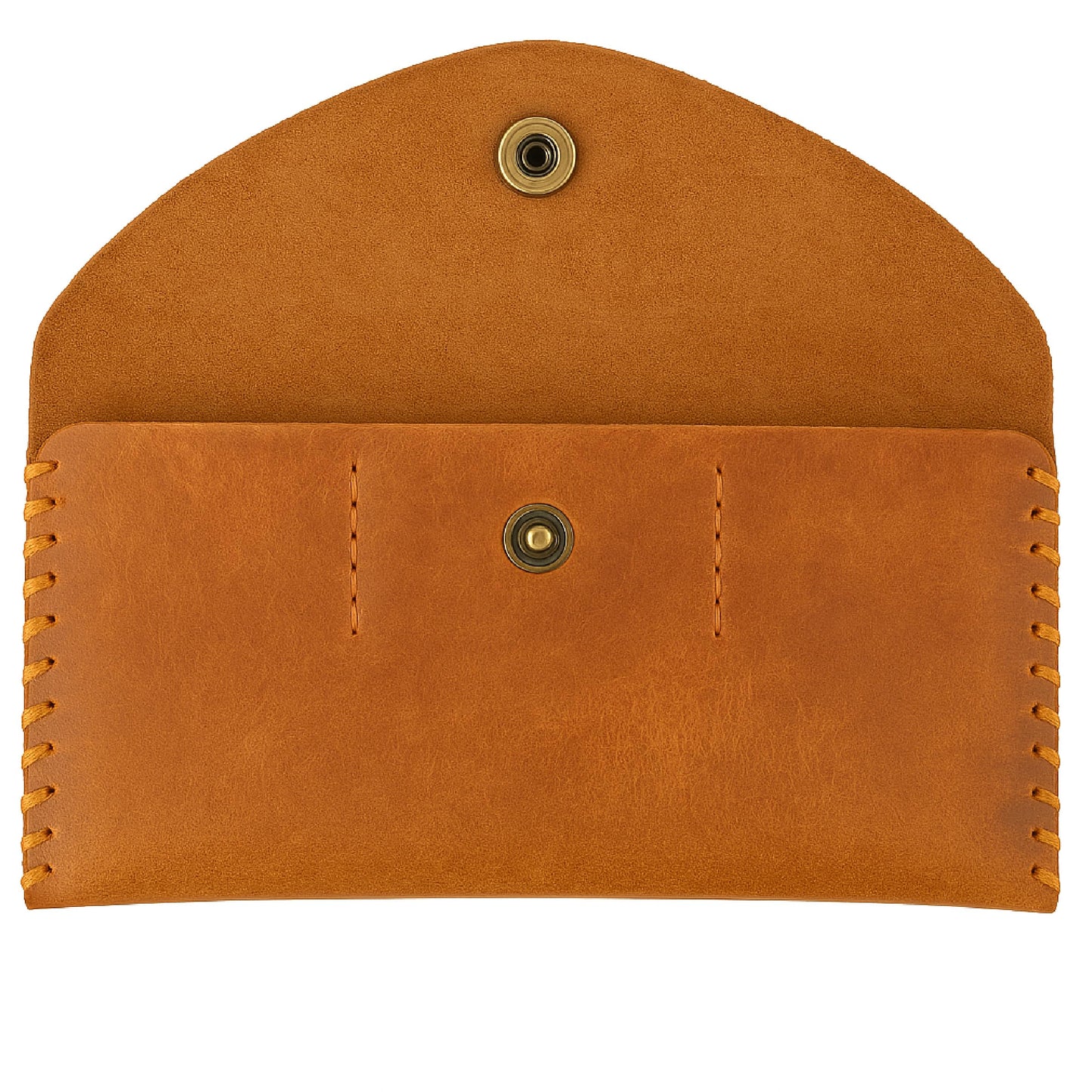 TheAntiq Leather Currency Pouch, Money Bag, Credit Card Wallet, Genuine Leather Currency Organiser For Men & Women, Dollar Bills Organiser, Money Pouch, Cash Bag- Handmade