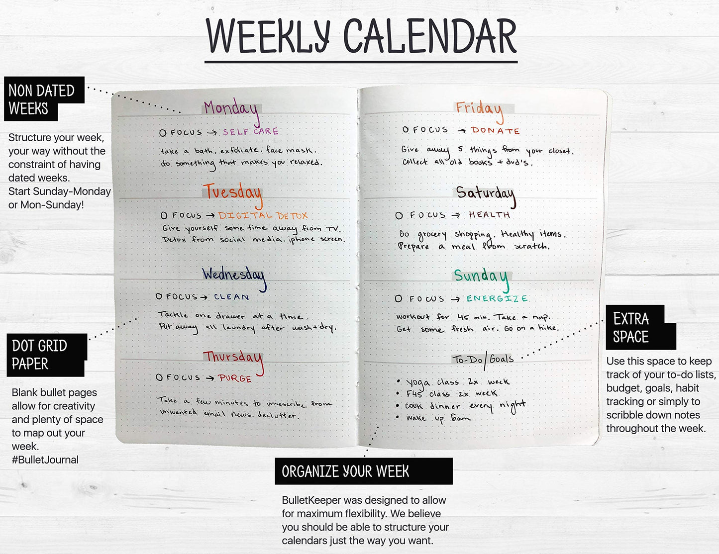 BK UNDATED Yearly Weekly/Monthly Planner 2026-27 Daily Planner Agenda & Personal Organizer to Increase Productivity, Academic Planner w/Sticker Set. A5 (5.8 x 8.3) - Gray Hardcover