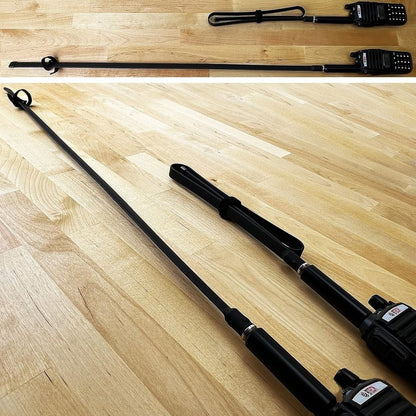 Nagoya NA-F30G Tactical Foldable Whip Antenna - 30-Inch SMA-Female for BTECH & BaoFeng Radios