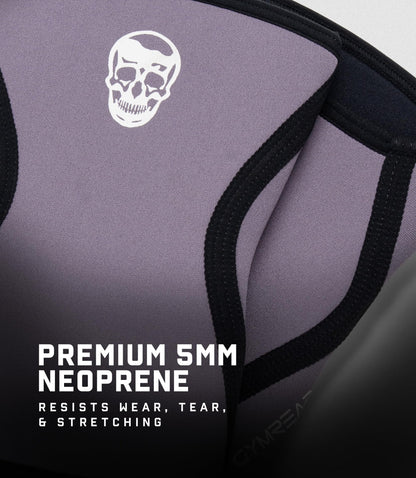 Gymreapers 5MM Knee Sleeves for Weightlifting, Squats, Powerlifting, and Functional Training – Compression Knee Support for Men & Women – Joint Protection & Recovery – Pair (Lilac, Medium)