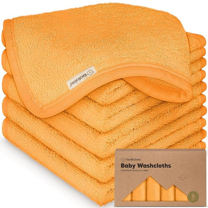 6-Pack Baby Washcloths