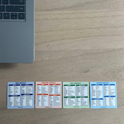 Excel Dictionary Office Suite Hotkey Reference Guide for Windows PC Laptop Computer Sticker Bundle 3" x 3"