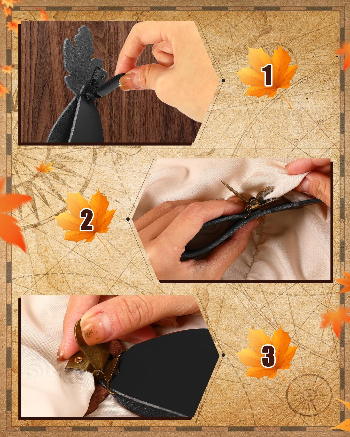 Twistover 6 Pcs Women Renaissance Accessories Leaf Belt Bag Medieval Viking Belt Potion Bottles Leather Skirt Hikes(Black, Black,Classic)