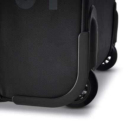 Samsonite Andante 2 Wheeled Duffel Bag – 22-Inch Durable Rolling Luggage with Inline Skate Wheels, Push-Button Handle & Spacious Compartments – Travel-Friendly and Lightweight - All Black
