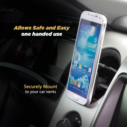 Scosche MAGWDM MagicMount Magnetic Car Phone Holder - Strong Magnet Mount for iPhone and Android - Secure Magnetic Cell Phone Mount for Window/Dash - Universal 360° Adjustable Mobile Cellphone Holder