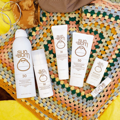 Sun Bum SPF 30 Mineral Sunscreen Lip Balm - Hawaii Act 104 Compliant (Octinoxate & Oxybenzone Free) - Zinc-Based Broad Spectrum UVA/UVB Lip Protection - 0.15 oz Stick