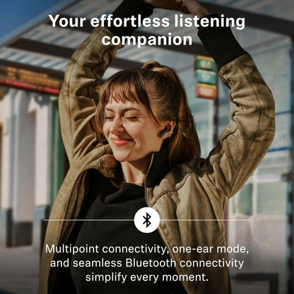 Sennheiser ACCENTUM Open Wireless Earbuds - Open Ear Buds Design, Dynamic Sound & Bluetooth 5.3, IPX4 Splash Protection, 28 Hours Battery Life, USB-C Charging Case, Music, Phone Calls, Travel, Pink