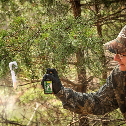 Wildlife Research Center Pine Masking Scent, Extra Concentrated, Strong Pine Aroma for Covering Human Scent & Fear Reduction – 4 FL OZ Spray Bottle