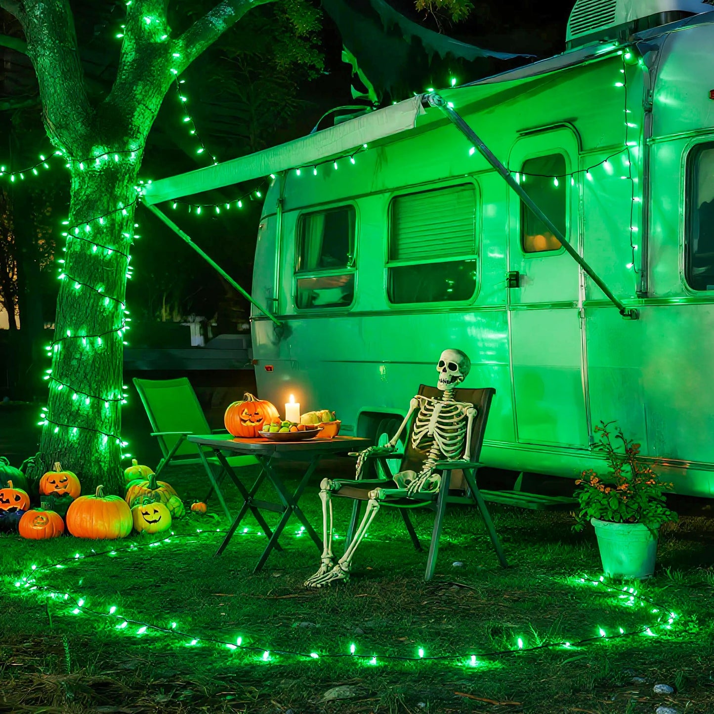 JMEXSUSS 200 LED Christmas Lights Outdoor, 66ft Connectable Green String Lights Plug in, 8 Modes Waterproof Green Lights for St Patrick's Day Outside Indoor Yard Tree Fence Rail Halloween Xmas Decor