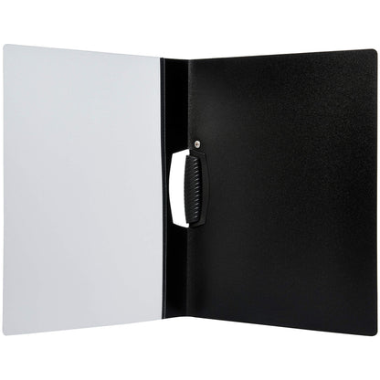 Amazon Basics Report Covers with Clip, Clear Front Presentation Folders, 9 x 10.5 inches, Grey, Pack of 10