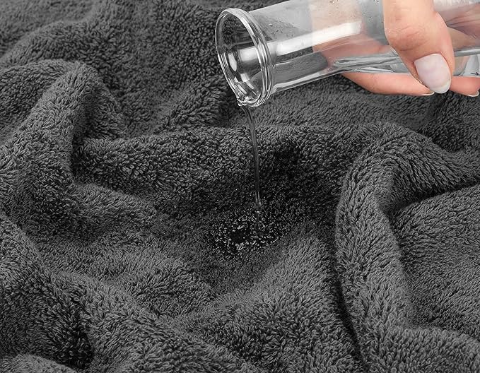 American Soft Linen Premium 3 Piece Towel Set, 1 Bath Towel 1 Hand Towel 1