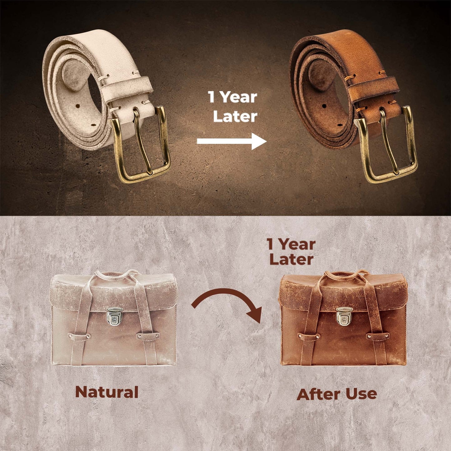 ELW Leather Blank Belt | 5-6 Oz. (2-2.4mm) Thickness | Size: 1"x60" (2.54x152cm) | Cowhide Vegetable Tanned | Full Grain Strip, Strap | Ideal for DIY Belts for Tooling, Crafting, Stamping, Dyeing