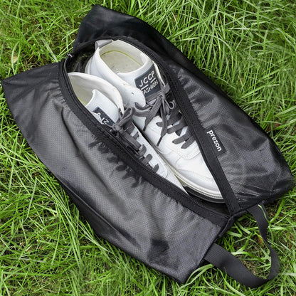 Prezon Travel Shoe Bags, Water Resistant TPU Mesh, Sturdy YKK Zipper, Shoes Storage Bag, Shoes Packing Organizer, Unisex Shoe Pouch for Travel or Home Storage