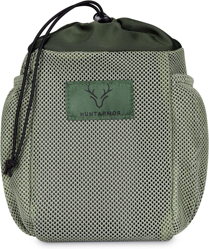 Dump Pouch Saddle Bag - Lightweight Mesh Hunting Accessory with Drawstring Closure | Easily Attaches to Any Saddle
