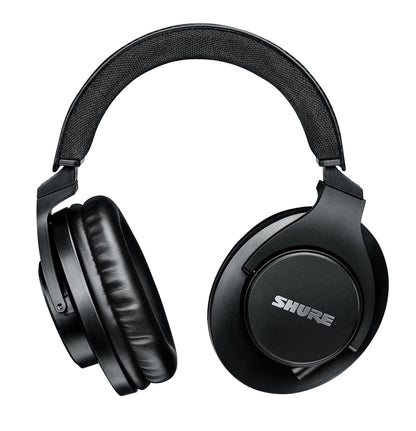 Shure SRH440A Professional Over-Ear Wired Studio Headphones – Monitoring & Recording Headphones with Enhanced Frequency Response, Adjustable & Collapsible Design, Works with All Audio Devices, Black