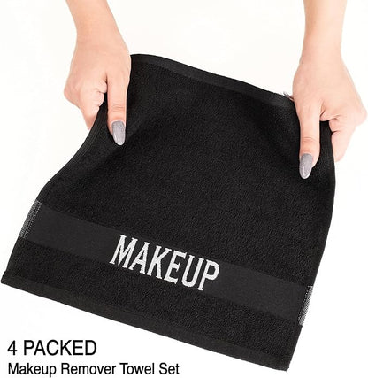 American Soft Linen, Makeup Remover Face Cloth, 100% Cotton Makeup Towels