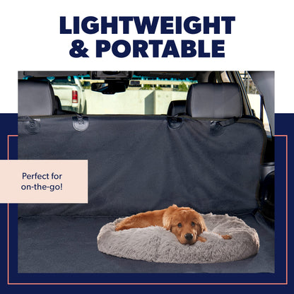 Active Pets Large Dog Bed, Calming Orthopedic Pet Bedding for Anxiety Relief, Joint Support & Comfort, Washable Dog Furniture, M 45lbs, Pink