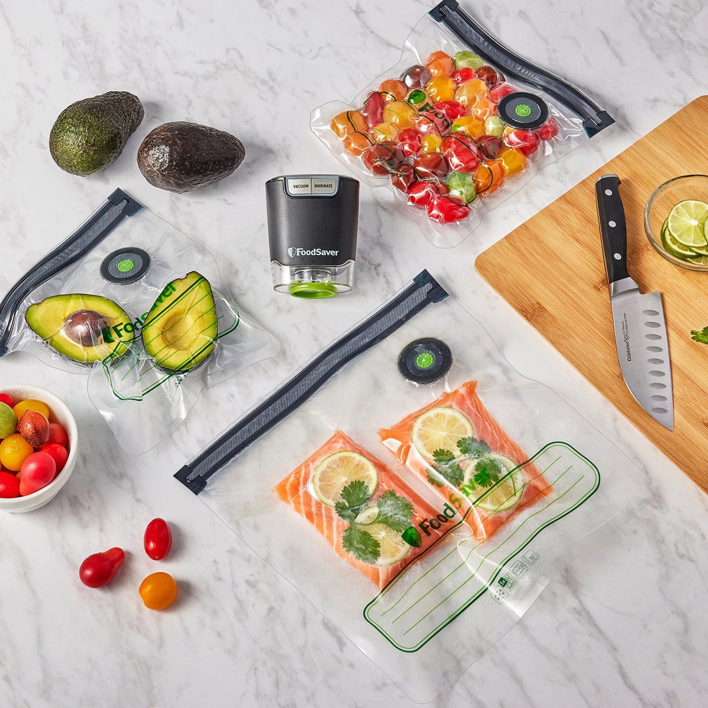 FoodSaver® Reusable Gallon Vacuum Zipper Bags