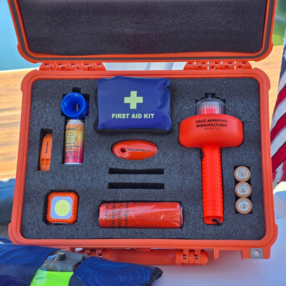 Sirius Signal MK-1001 Boating Safety Hard Case Kit - USCG Approved