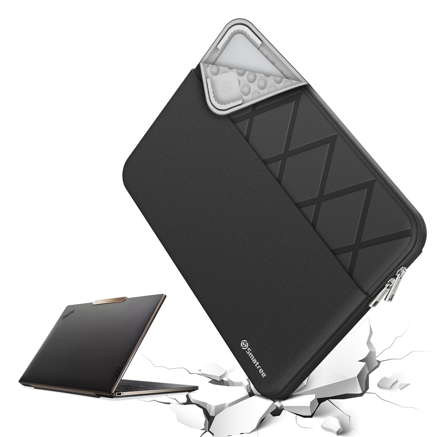 Smatree Laptop Sleeve for 16 inch Lenovo Legion Slim 7 Gen 7, for IdeaPad Slim 3i Gen 8, for IdeaPad Flex 5/5i 2-in-1 Laptop, for IdeaPad Flex (5i/5) Gen 8, Case with Pocket (E647)