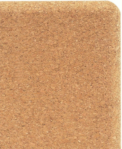 Cork Yoga Blocks 2 Pack Set -Natural Cork from Portugal, 9"x6"x4" Yoga Blocks Non-Slip&Anti-Tilt for Women| Men, Lightweight, Odor-Resistant| Moisture-Proof, Perfect Yoga Equipment