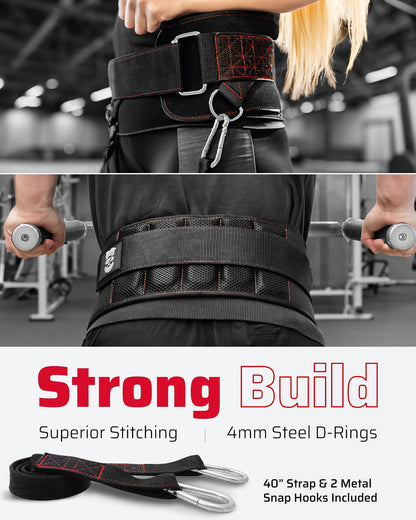 THEFITGUY Resistance & Sprint Mastery Bundle – Coach Resistance Belt and Ultimate Dip Belt