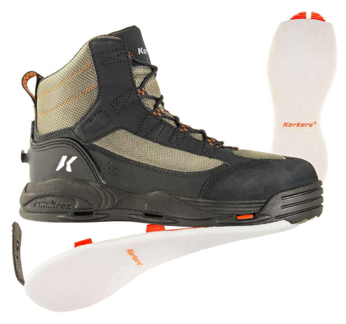 Korkers mens Wading Bootsboots