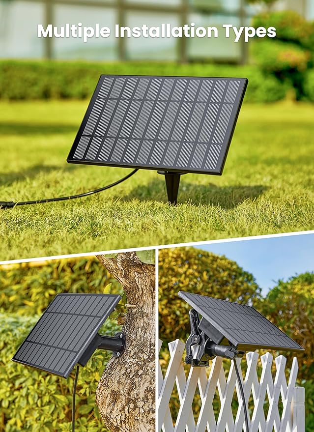 Brightown 38FT Solar String Lights Outdoor with Remote and 16 LED Shatterproof Bulbs, Dimmable & Timable, 3 Light Modes, Solar Patio String Lights Outdoor for Cafe, Garden, Deck, Outside Wedding
