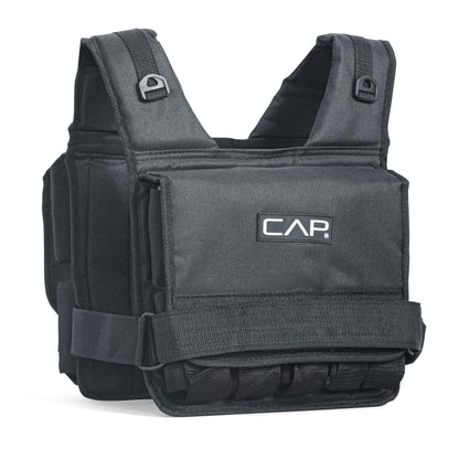 CAP 20 LB Adjustable Weighted Vest – Full Body Workouts, Cardio, Walking & Running, Weight Vest for Men and Women