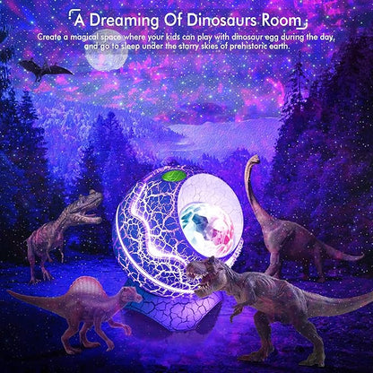 Rossetta Galaxy Projector, Star Projector for Bedroom, Night Lights for Kids Room with White Noise, Bluetooth Speaker, Timer and Remote, Room Decor, Gifts for Girls, Boys, Adults, Christmas, Birthday