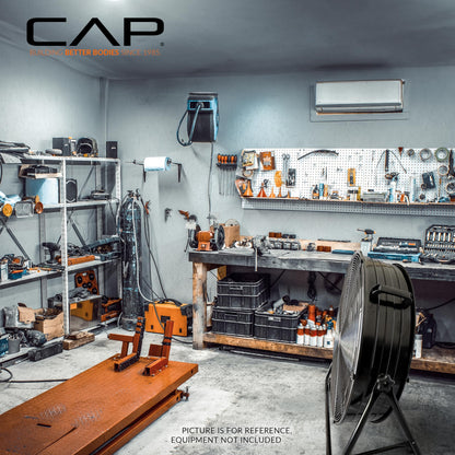 CAP Barbell 30'' High Velocity Heavy Duty Floor Fan – Ultimate Cooling Power for Gyms & Homes