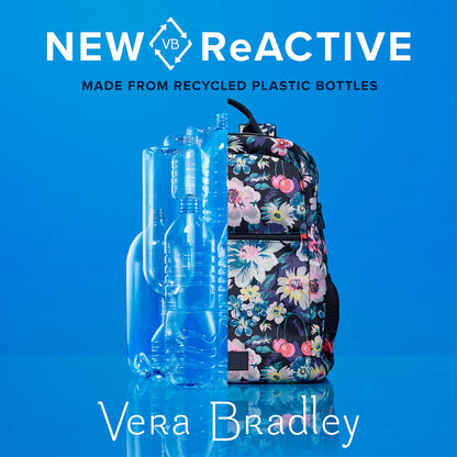 Vera Bradley Recycled Lighten Up Reactive Mini Sling Backpack