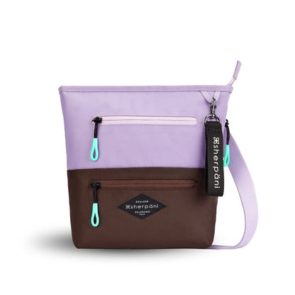 Sherpani Sadie, Nylon Crossbody Bag, Lightweight Shoulder Bag, Travel Cross Body, Crossbody Purse for Women, RFID Protection, Removable Coin Purse, Travel Gift (Chromatic Classic)