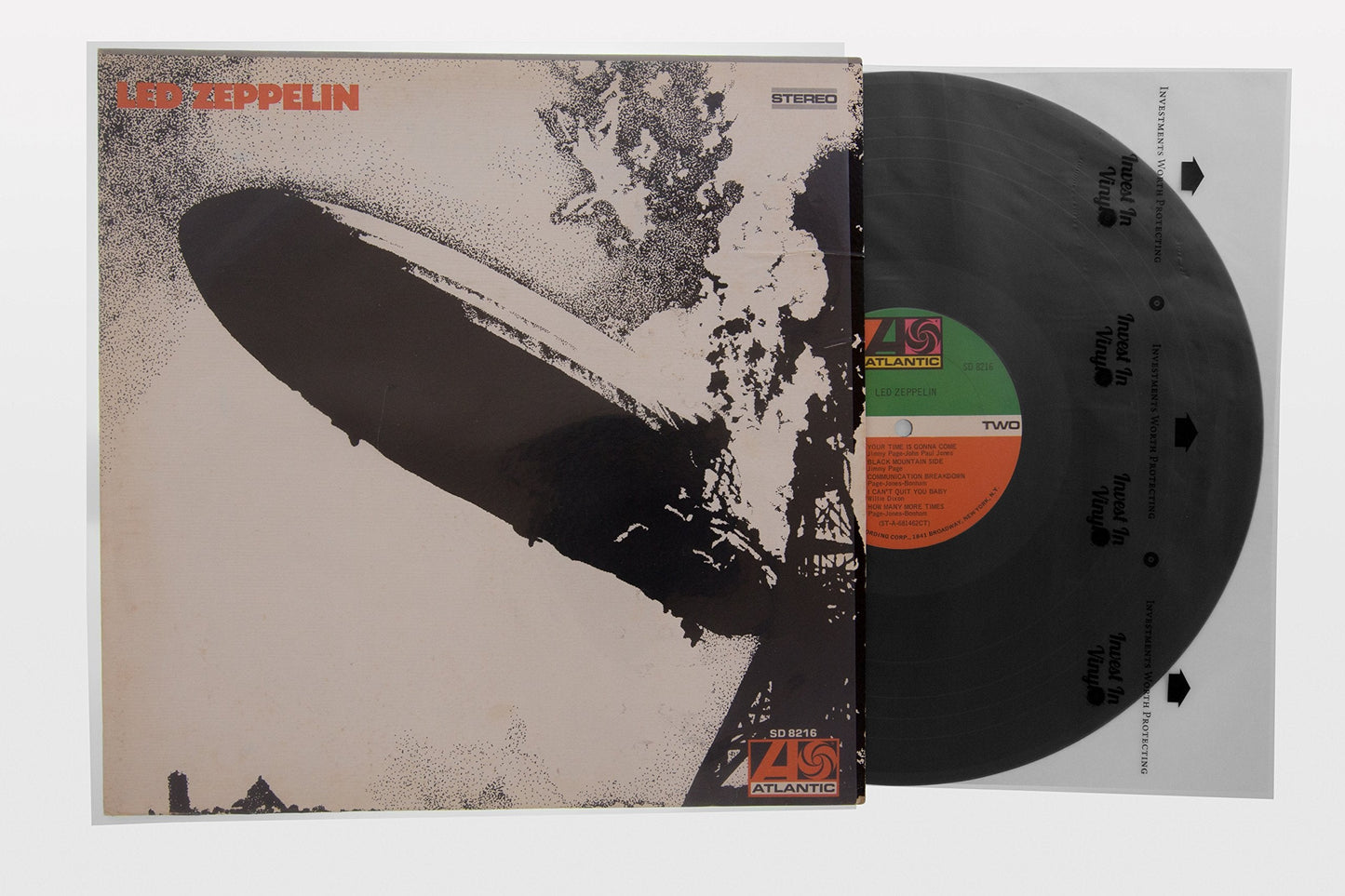 Invest In Vinyl 50 Master Sleeves Rice Paper Anti Static LP Inner Sleeves Vinyl Record Sleeves Provide Your LP Collection with The Proper Protection
