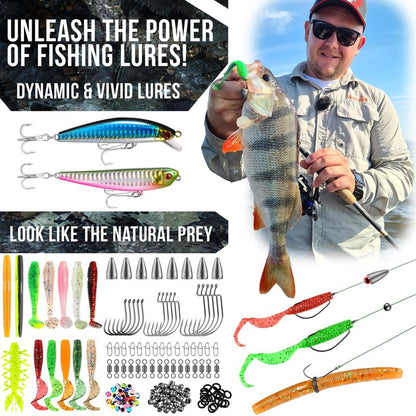 PLUSINNO Fishing Backpack, Fishing Bag, Waterproof Sling Tackle Bag For Fishing Gear With Rod Holder, Fish Gifts for Men