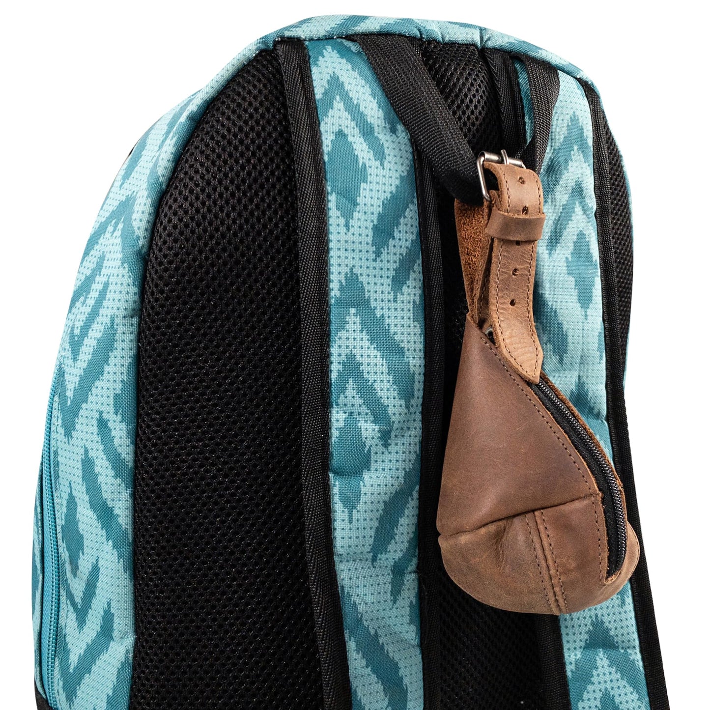 Hide & Drink, Leather Multipurpose Hanging Bag, Coin Cash Pouch, Key Organizer, Cable Holder, Handmade :: Bourbon Brown