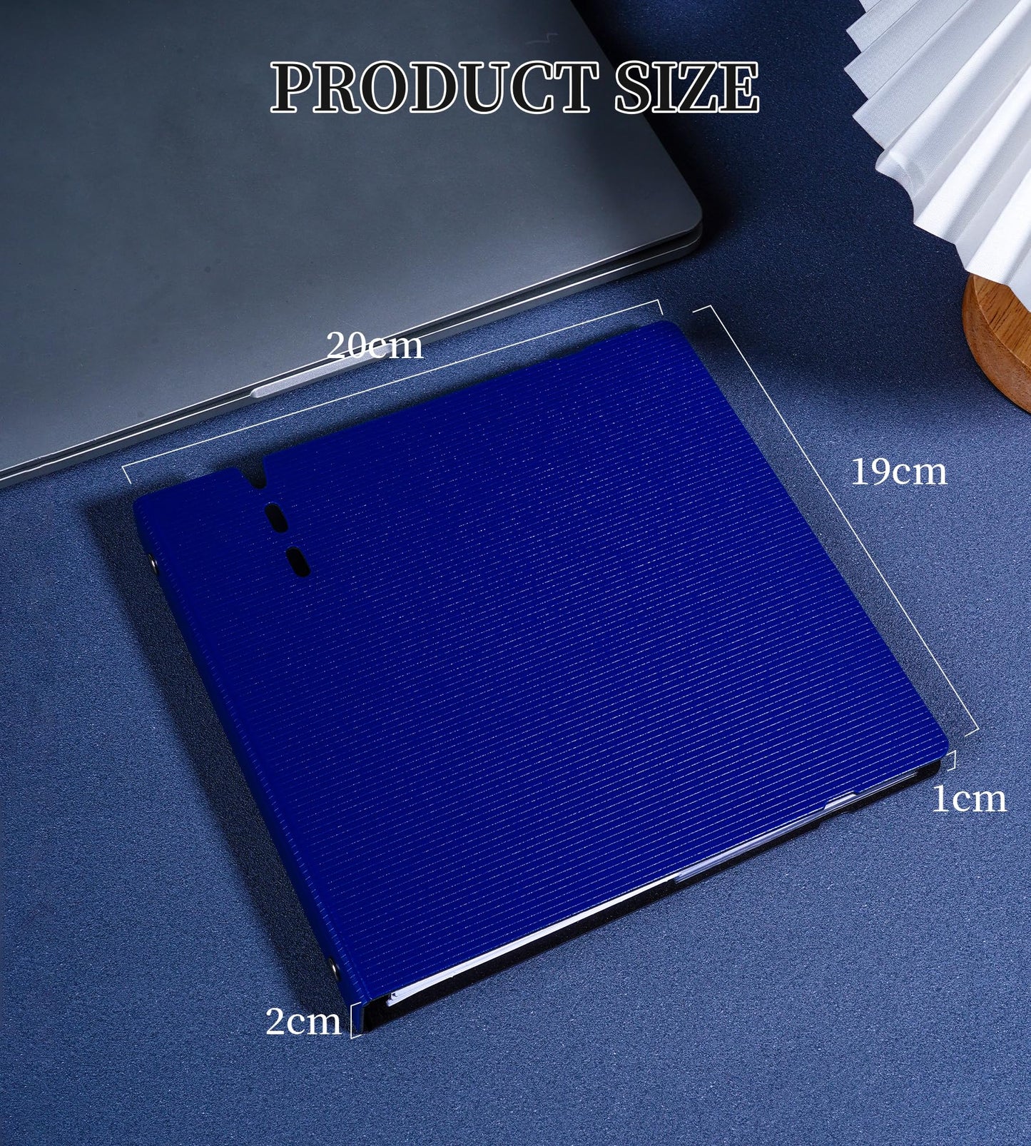 XMLINPER Business Card Holder Organizer, Can be Noted as a Business Card Book Binder Management Book with 168 Card Slots (Royal blue)