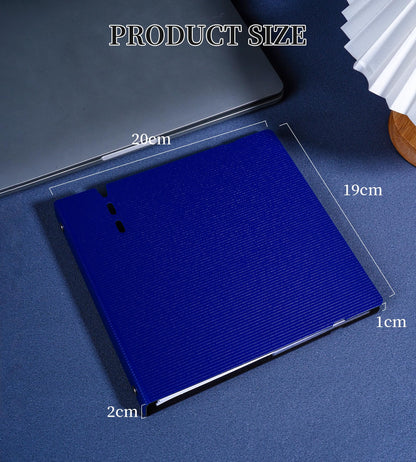 XMLINPER Business Card Holder Organizer, Can be Noted as a Business Card Book Binder Management Book with 168 Card Slots (Orange)