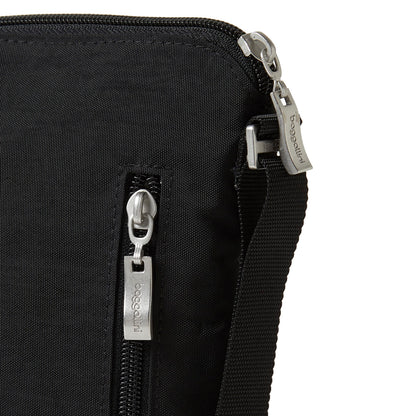 Baggallini Pocket Crossbody Bags for Women 8x8 Small Lightweight Durable Water-resistant Travel Purse W/Rfid