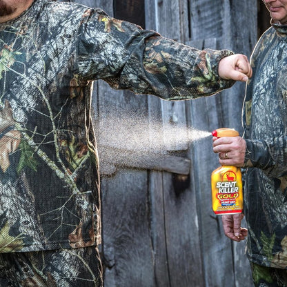 Scent Killer Gold Spray & Refill | Hunting Odor Eliminator with Hunt Dry Technology - 48 FL OZ