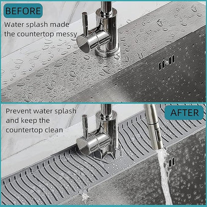 Large Size Kitchen Sink Splash Guard