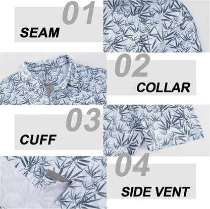 Men's Golf Shirt - Moisture-Wicking Dry Fit Performance Polo | Short Sleeve, Stylish Print